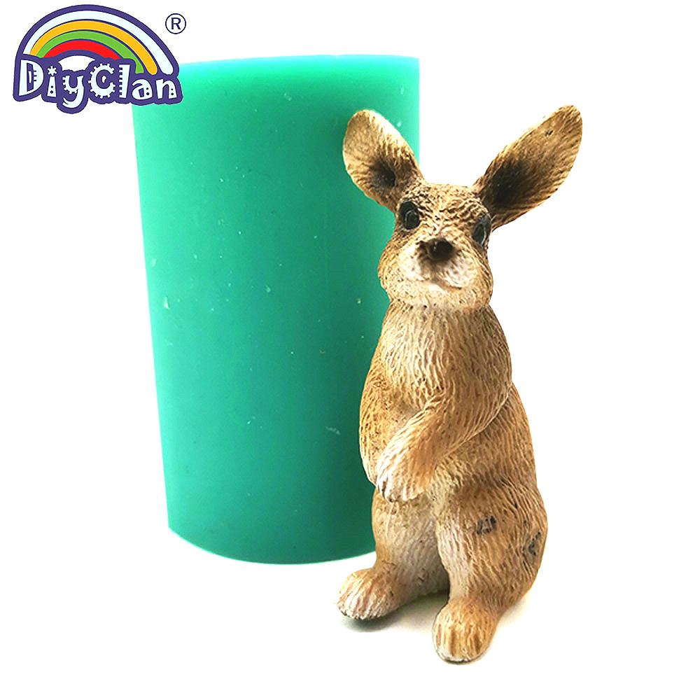 Bunny Cake Mold - Stampo in silicone 3D a forma