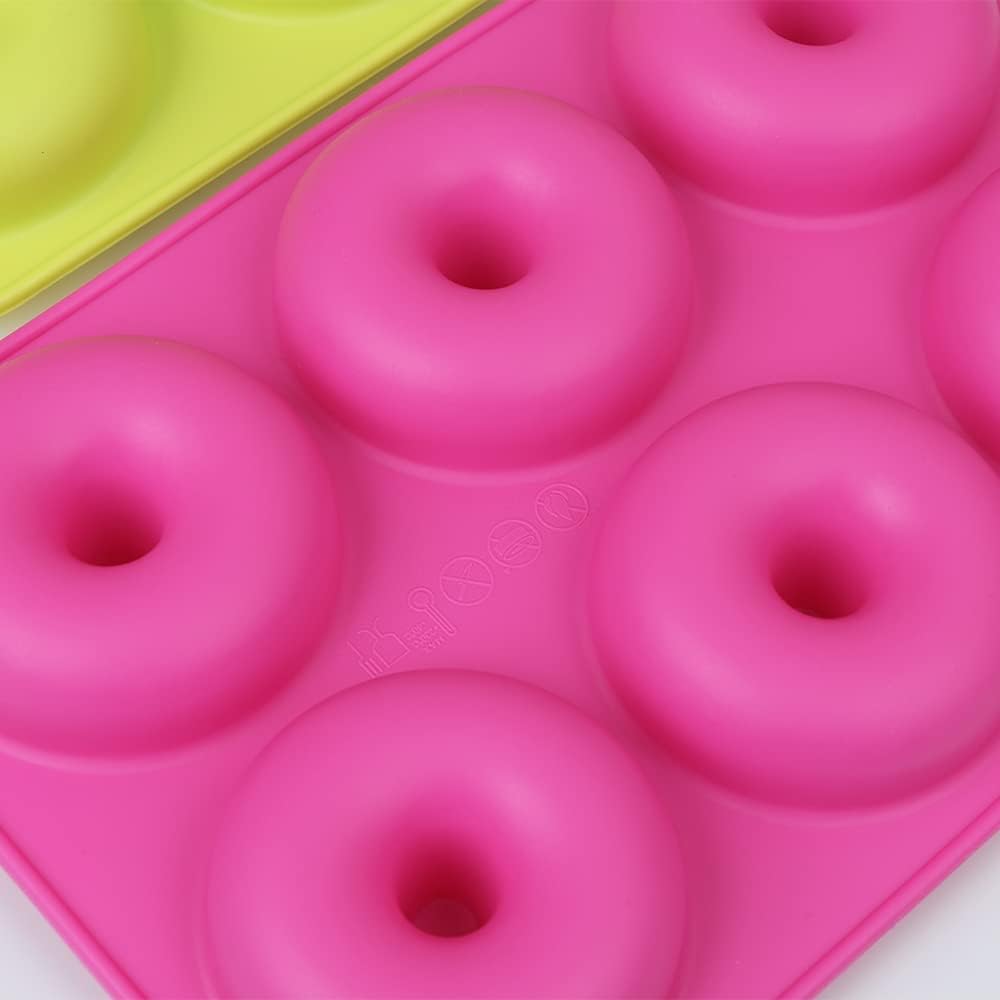 Donut Mold Silicone - Stampo in Silicone per Ciambelle, Facile