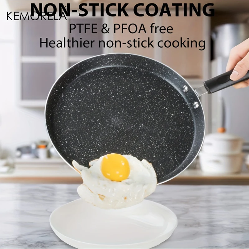 Mini Pancake Griddle - Padella Antiaderente 18/22/26CM per Colazione, Pancake,