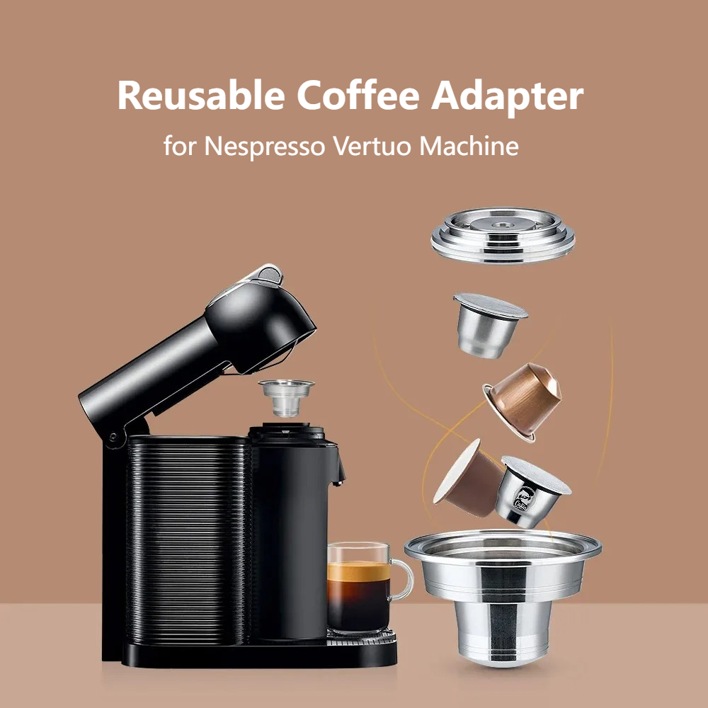 Delonghi Espresso Magnifica - Adattatore per Capsule di Caffè Riutilizzabili,