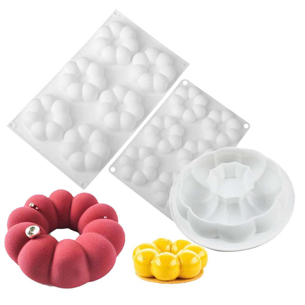 Donut Mold Silicone - Stampo per torta mousse a forma