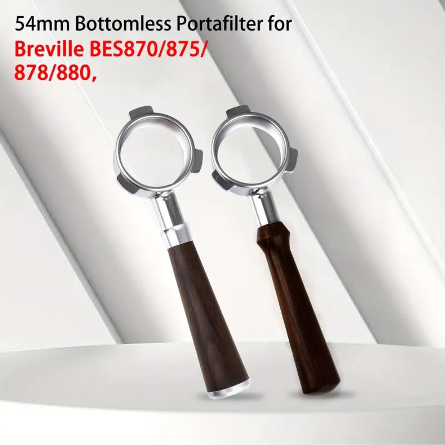 Breville Espresso Barista Express - Portafiltro senza fondo da 54mm per