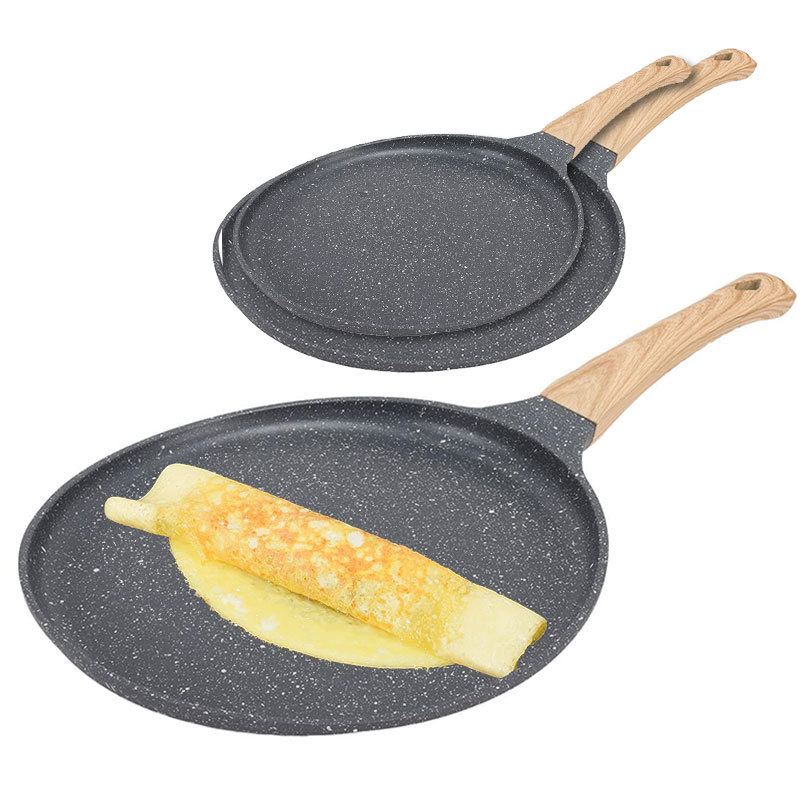 Mini Pancake Griddle - Padella Antiaderente in Ceramica per Pancake