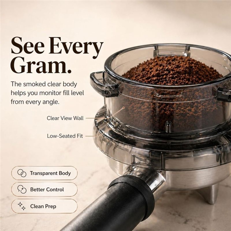 Breville Espresso Barista Express - Promozione! Imbuto dosatore Twist-Lock da 54