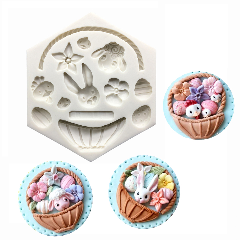 Bunny Cake Mold - Stampo in Silicone a Forma di