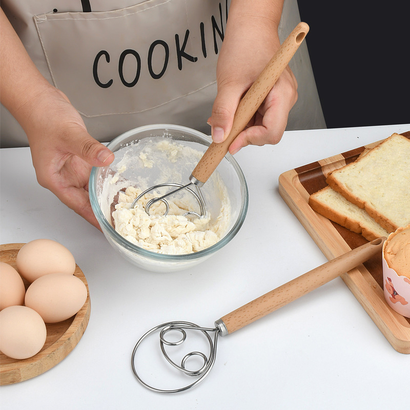 Danish Pancake Pan - Nuovo·Frullatore Manuale in Acciaio Inox da