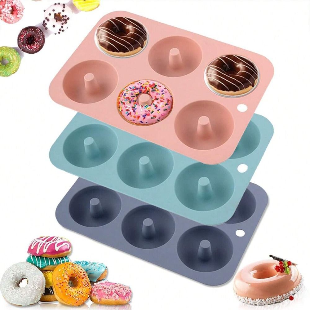 Donut Mold Silicone - Nuovo Stampo in Silicone per Ciambelle,