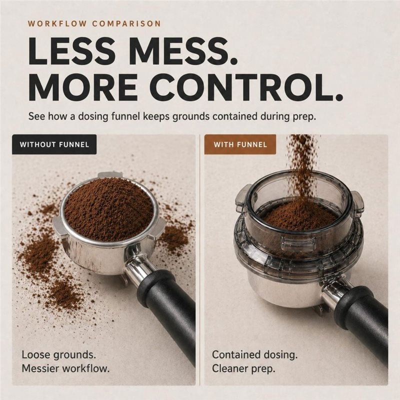 Imbuto dosatore A65T-Twist-Loc - Breville Espresso Barista Express recensione e prezzo