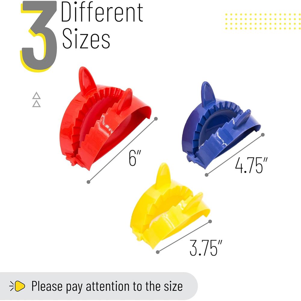 Set di 3 Stampi per Impasto: p - Dumpling Press Set recensione e prezzo