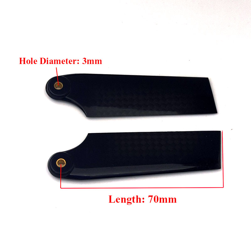 Lama di coda da 70 mm in fibra - Crepe Pan Carbon recensione e prezzo