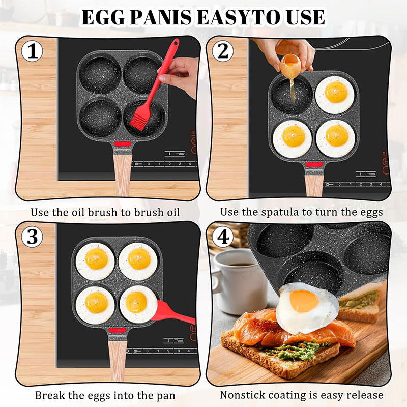Padella per uova approfondita  - Mini Pancake Griddle recensione e prezzo
